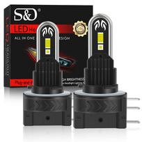 2 vnt. H15 LED priekinių žibintų lemputės, didelės galios 6500K, tolimosios šviesos 90W 30000LM, Turbo žibintas, DRL važiavimo žibintas 25W, skirtas Volkswagen BMW 12V H15
