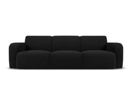 Trivietė Sofa Windsor & Co Lola, 235x95x72 cm, juoda