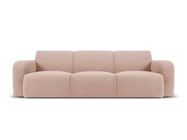 Trivietė Sofa Windsor & Co Lola, 235x95x72 cm, rožinė