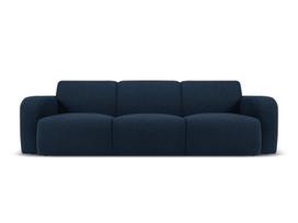 Trivietė Sofa Windsor & Co Lola, 235x95x72 cm, tamsiai mėlyna