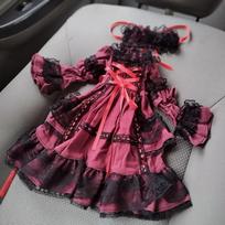 30cm 1/4 1/6 bjd kūdikio drabužiai 1/4 lėlės teismo lolita sijonas SD retro suknelė princesės suknelė 30cm clothes