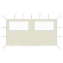 Sodo stogelis 4x2 m kreminis, 315310