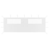 Sodo stogelis 6x2 m baltas, 315305