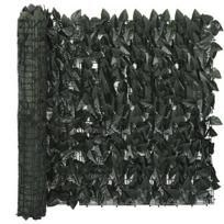 vidaXL Balkono pertvara, 300x75cm, su tamsiai žaliais lapais, Зелёный