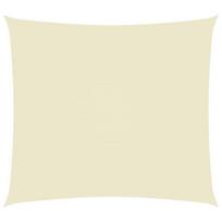 vidaXL Uždanga nuo saulės, kreminė, 3x4m, oksfordo audinys, Kreminė