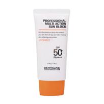 [Dermaline] Profesionali daugiaveiksmė apsauga nuo saulės (50 ml) – SPF 50+ PA++++ Trijų funkcijų mineralinis apsauginis kremas nuo saulės su kalaminu ir niacinamidu 50ml x 1ea