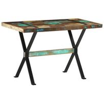 Valgomojo stalas, 120x60x76cm, perdirbtos medienos masyvas