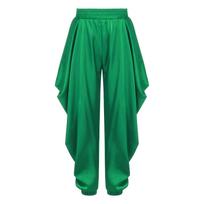 Berniukų Satino Helovino Cosplay Teminės Šventės Kostiumas Dhoti Kelnės Elastingas Juosmuo Laisvos Plačios Kelnės 5-6 Years mėlyna