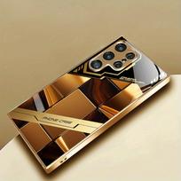Galvanizuotas Stiklas TPU, skirtas Samsung Galaxy S26 S25 S24 S23 S22 S21 FE, Ultra, Plus Atsparus įbrėžimams Atsparus kritimui Aukštos kokybės For Galaxy S26