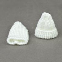 Lėlių Aksesuarai Šiltos Žieminės Kepurės Barbie Lėlių Nameliui Galvos Apdangalai Plaukų Aksesuarai Nertos Mezgimo Kepurė 1/6 BJD Lėlei Vaikų Dovana raudona
