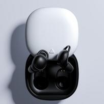 VAORLO, skirtos miegančioms ausinėms Bluetooth 5.2 ASMR ausinės, mini ausinės, triukšmą mažinančios ausinės, neskausmingos, gerai suderinamos juoda