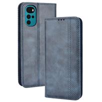 Mobiliojo telefono piniginės dėklas Kortelių laikiklis Atverčiamas odinis dėklas, pilnai kūno apsauginė amortizacija, skirta Motorola Moto G72 E22 G32 G62 G42 G22 G200 G41 G51 G71 Moto G72 juoda