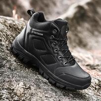 Vyriški aukštakulniai žygio batai Koviniai batai Neslystantys ir atsparūs dėvėjimuisi lauko batai dideli 39–48 dydžiai 39 juoda