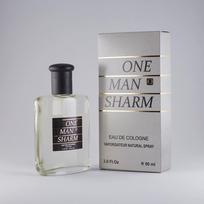 ONE MAN SHARM Pour Homme Kelnas vyrams Pasaulio aromatai 90 ml / Kelnas yra gaivinanti higienos priemonė. 90 ml