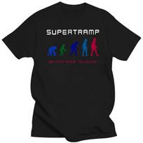 Vyrai MoterysNaujas SUPERTRAMP Broli, kur eini Roko Grupė Unisex Juodi Marškinėliai Dydis S-3XL 4XL