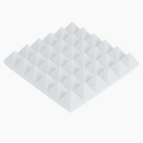 6 / 12 vnt 30x30x5cm piramidės garsą sugeriančios putos, garsą izoliuojantys būgnai kambario priedai 6pc balta