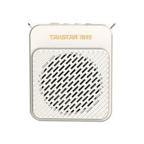 Takstar Nešiojamas balso stiprintuvas, laidinis prie ausies tvirtinamas mikrofono diržas 10 W 4500 mAh akumuliatoriaus lygis 10x9x3.5cm smėlis