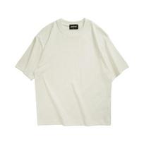 ZIRUNKING vasariniai marškinėliai moterims ir vyrams Negabaritiniai laisvalaikio moteriški korėjietiški gatvės aprangos marškinėliai Unisex Basic Solid Young Cool Tops DQSFT S