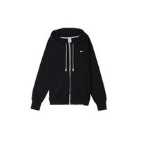 Nike Sportinė striukė su gobtuvu, spausdinta logotipu ir užtrauktuku, juoda DW5817-010. XL