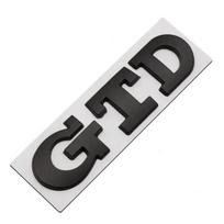 3D Metalinis Automobilio Priekinių Grotelių GTD Logotipas Galinio Bagažo Lipdukas Emblema Ženklelis G-olf 4 5 6 7 7 MK4 MK5 MK6 MK7 MK8 Beetle Passat Tiguan Jetta Badge Sticker juoda