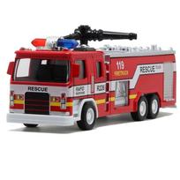 1/32 mastelio gelbėjimo laiptai gaisrinė mašina lydinio liejinys modelis 16.5*6.5*4.5cm,Water tank raudona