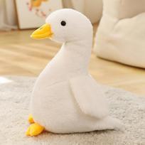 30/40cm Imitacinis Animacinis Antis Pliušinis Žaislas Mielas Iškamšytas Gyvūnas Geltonos Antys Pliušiniai Žaislai Lėlė Realistiška Žąsis Minkšti Vaikų Žaislai Mergaitei 40cm
