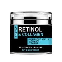 Retinolis, kolagenas ir vitaminas E švytintis veido drėkinamasis raukšles pašalinantis veido kremas nuo senėjimo 5g