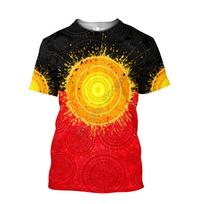 Australijos aborigenų kengūros driežo grafinio meno marškinėliai Vyrams Moterims 3D spausdinti Streetwear Naujiena Laisvalaikio Vasaros Asmenybės Viršutinė dalis S