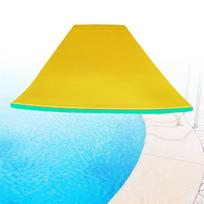 Aukščiausios kokybės vandens plūduriuojanti čiužinys galutinei relaksacijai ir pramogoms 110cmx40cmx2.2cm_Yellow Green