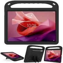 Dėklas Lenovo Tab P12 12,7 colio 2023 m. Vaikams saugus smūgiams atsparus su pieštuko laikikliu Planšetinio kompiuterio stovas Dangtelis Xiaoxin Pad Pro 12,7 dėklui Xiaoxin Pad Pro 12.7 juoda