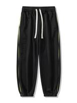 Pavasario rudens vyriškos sportinės kelnės Didelis dydis 8XL 7XL 6XL Sportinė apranga Medvilnė Kasdienis Baggy Jogger Kelnės Hip Hop Sweats Kelnės M juoda