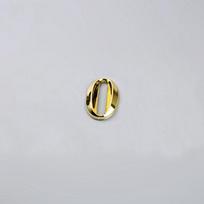 Namo viešbučio durų adreso skaitmenys lipdukas Modernus numerio lentelė 1 vnt Gold 0/ 50*30*8mm