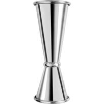 15-60ml Naujas Dvigubas Nerūdijančio Plieno Matavimo Puodelis Kokteilių Plaktuvas Gėrimų Spiritinių Gėrimų Matuoklis Jigger Virtuvės Baro Baro Reikmenys Įrankiai sidabras