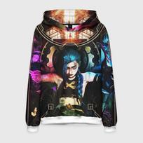 Populiarūs Anime Arcane League Jinx Džemperiai 3D Spauda Vyrams/Moterims Animacinis Sportinis Kostiumas Džemperis Ilgomis Rankovėmis Vaikiškas Puloveris Vyriški Drabužiai S