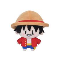 15cm One Piece Anime Pliušinis Žaislas Mielas Q Versijos Ace Luffy Zoro Atgal į Mokyklą Minkštas Iškamšytas Figūrėlė Anime Periferinė Lėlė Dovanos 15cm