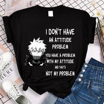 Bakugo Katsuki Aš neturiu problemų su požiūriu Jūs turite P S juoda
