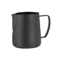 JIBBI Swan Latte Art puodelis, 304 nerūdijančio plieno, 400 ml pieno plakimo indelis 400ml