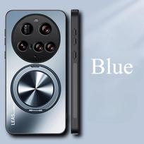 Prabangus AG automobilinis magnetinis laikiklio dėklas Xiaomi 15 14 Ultra 14T 13T Pro Magsafe žiedas galinis dangtelis MI 15 Ultra smūgiams atsparus rėmelis Funda For  Xiaomi 15 Ultra mėlyna