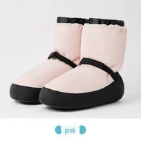 Mergaičių plius aksominiai baleto apšilimo bateliai: Minkštas padas, Sustorinta medvilnė, Žiemos šiluma XXS (Fits 28-31) rožinė