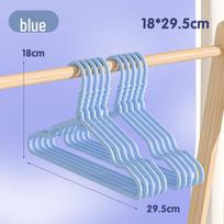 10 Stori Neslystantys Plastiku Dengti Drabužių Pakabos, Besiūlė Džiovinimo ir Laikymo Stovas 30CM Twist (Child) - Pack of 10