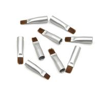 Dantų porceliano teptukas formavimui, silikoniniai klijai, kompozitas, porcelianinių dantų formavimo įrankiai 10 pieces brush tips A