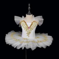 Vasaros Mergaičių Baleto Suknelė Elegantiškas Pasirodymas Vaikų Šokių Kostiumas Kūdikių Tiutu Suknelės Mergaičių Drabužiai Vestidos Apranga Vaikams 170 balta