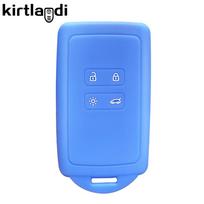 For Renault Austral Megane Arkana Clio Scenic Captur Kadjar Zoe Dacia Sandero Jogger Logan 2023 Accessories Card Key Case Cover šviesiai mėlyna spalva