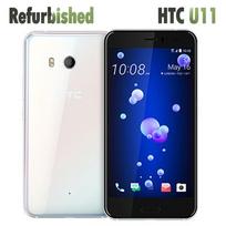 Atnaujintas HTC U11 5,5  4GB RAM 64GB ROM mobilusis telefonas su viena SIM/dviejų SIM kortelių lizdu 4GB+64GB No charger juoda