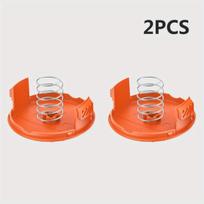 1 rinkinys Pakeičiama valo ritė Black+ Decker trimeriui, automatinio padavimo 30 pėdų, 0,065 colio, dangtelis ir spyruoklė, suderinamas su GH900 GH600 GH610