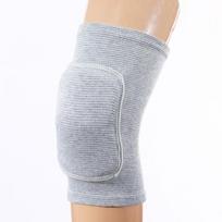 Sustorintos apsauginės kelių pagalvėlės šokiui, jogai, fitnesui, važiavimui dviračiu ir vaikų sportui L Pair [Suitable for 120-150 lbs] pilka spalva