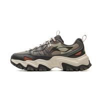 Li Ning Kalnų serijos lauko universalūs retro stiliaus madingi storo pado amortizuojantys neslystantys atsparūs dėvėjimuisi palaikantys žemo profilio tėčio batai AGCV375-3 44⅓