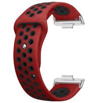 Silicone Strap for Huawei Watch Fit 4 Pro watch band for Huawei Watch Fit4 Fit3 fit2 Silicone Replacement band Wristband Huawei Fit4-4pro raudona juoda spalva