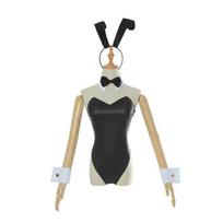 Juodas Seksualus Kombinezonas Kiškio Mergaitė Anime Cosplay Kostiumas S