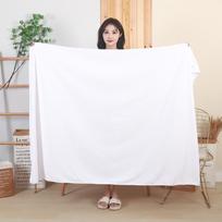 Didelis sugeriantis grožio lovos rankšluostis voniai, masažui ir kineziterapijai - Draugiškas odai ir pastorintas 70*140CM 300GSM balta
